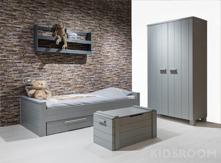 Dennis betongrijs 2 Wit