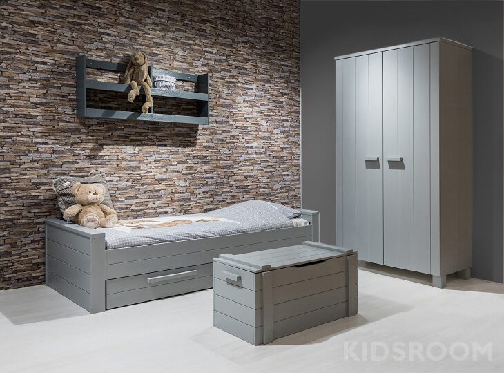 Dennis betongrijs 2 Zwart