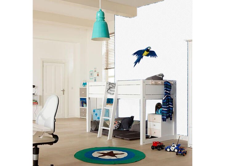 Lifetime 4 in 1 halfhoogslaper Wit