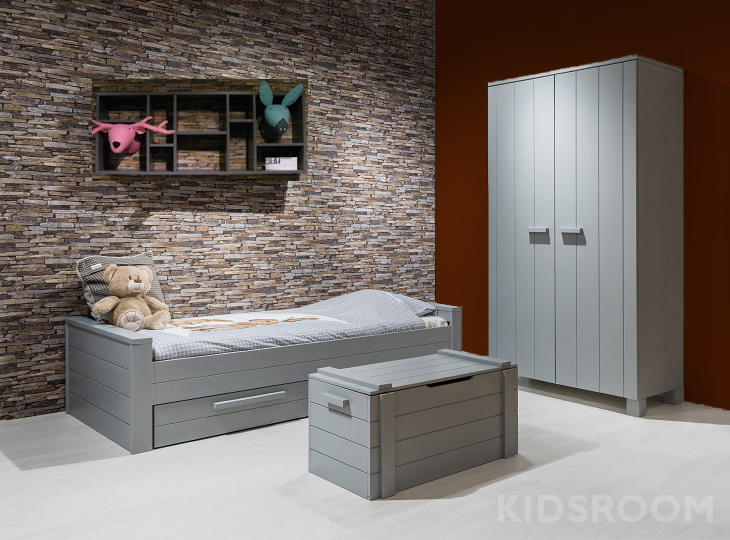 Woood Dennis Betongrijs Roest Bruin