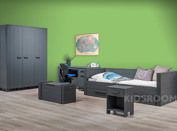 Woood Dennis Steelgrey Groen