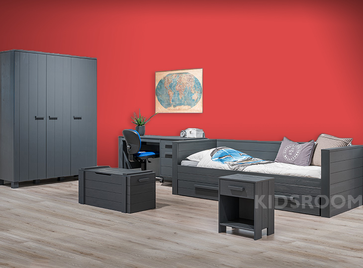 Woood Dennis Steelgrey Rood