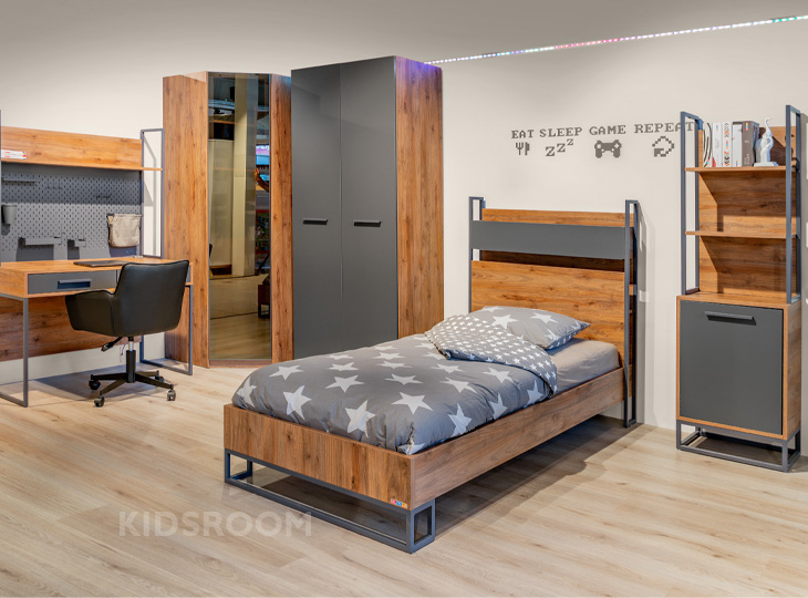 Almila Legend Walnoot Kamer | Beige