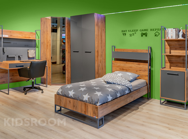 Almila Legend Walnoot Kamer_Groen