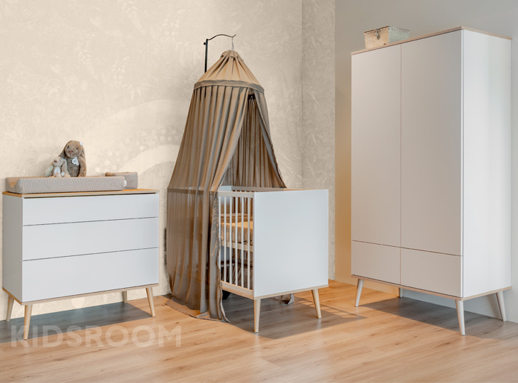 Quax Babykamer Flow Clay_Hout