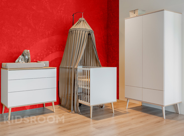 Quax Babykamer Flow Clay_Rood