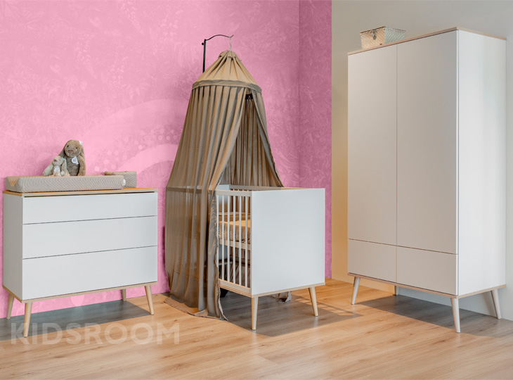 Quax Babykamer Flow Clay_Roze