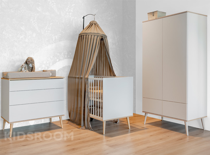 Quax Babykamer Flow Clay_Wit