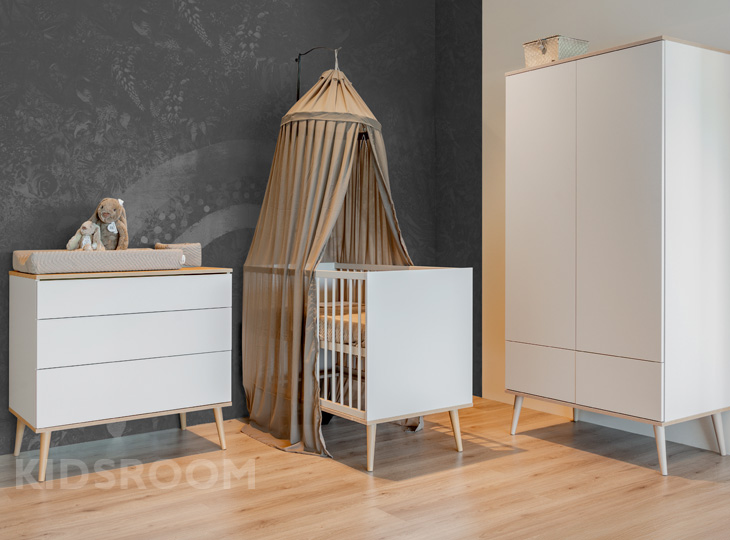 Quax Babykamer Flow Clay_Zwart