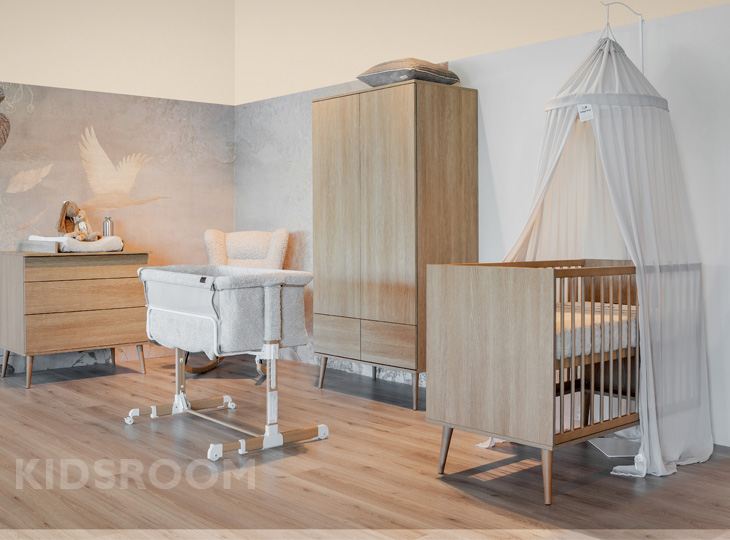Quax Babykamer Flow HoneyAsh_Hout