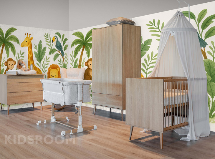 Quax Flow HoneyAsh Babykamer_Jungle