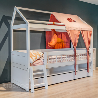 Kinderbedden met opbergruimte