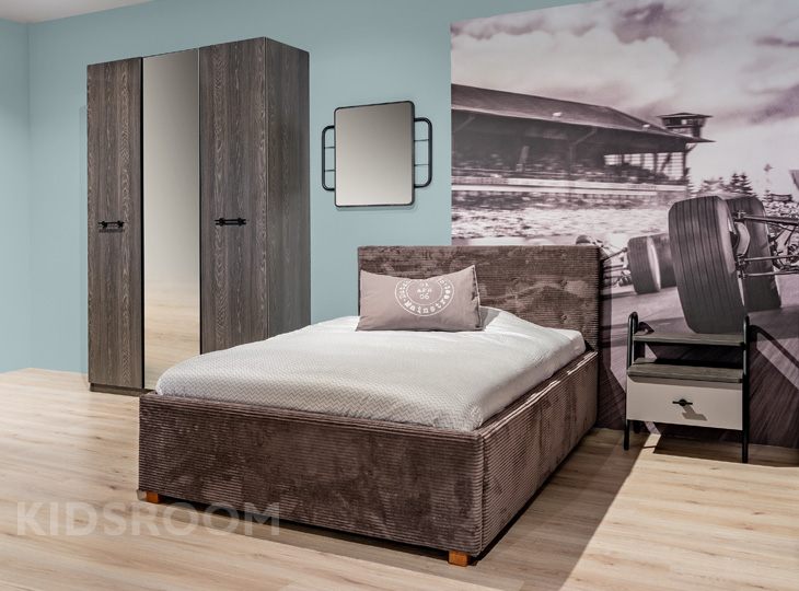 Lima Arwen Bed En Kast_Grijs