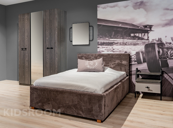 Lima Arwen Bed En Kast_Zwart