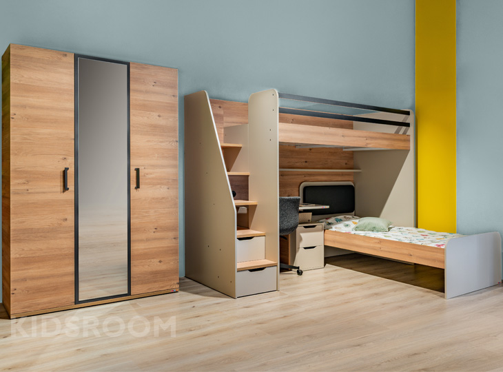 NewOptions Bed En Kast_Grijs